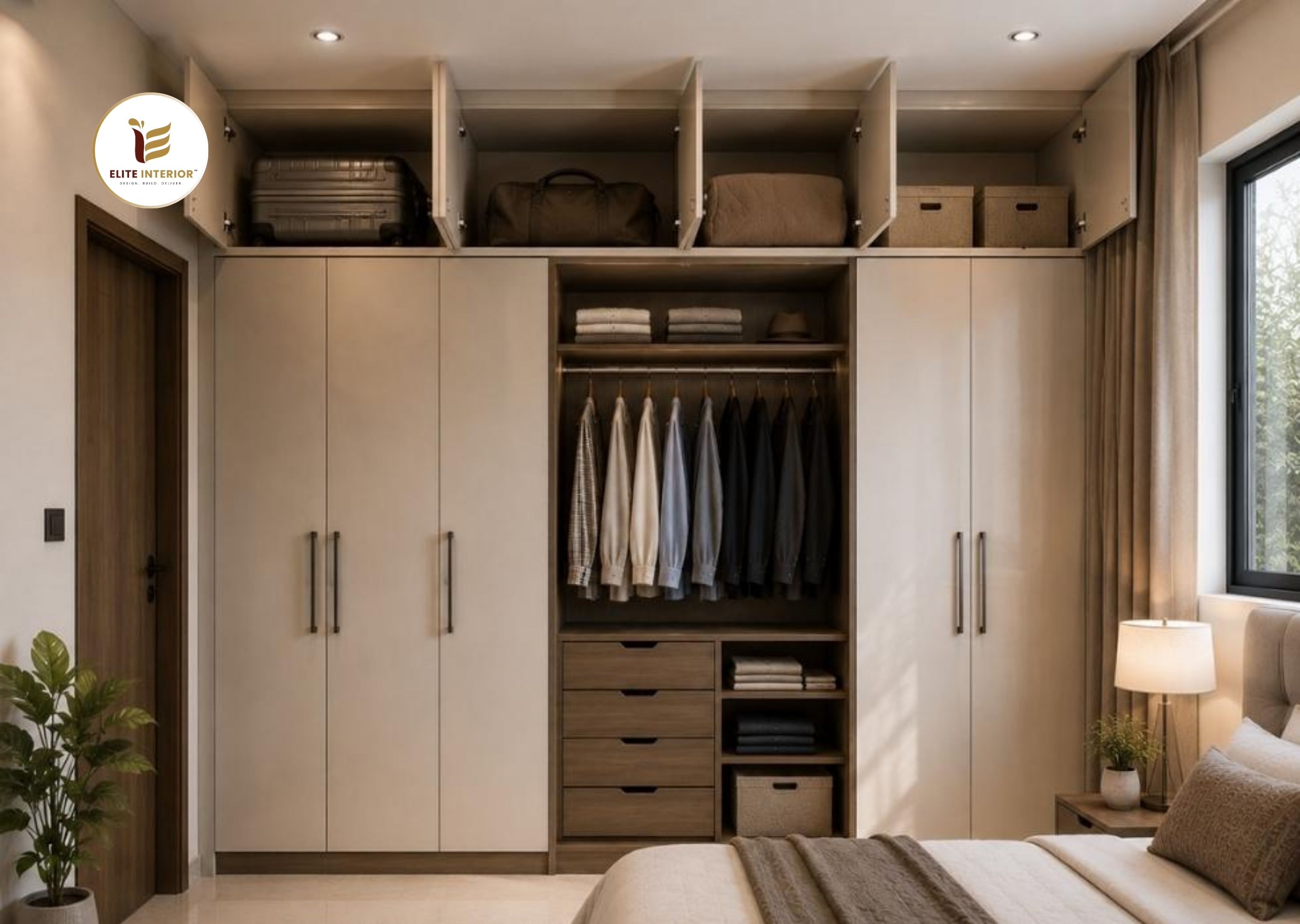 Floor to Ceiling Wardrobes and Storage